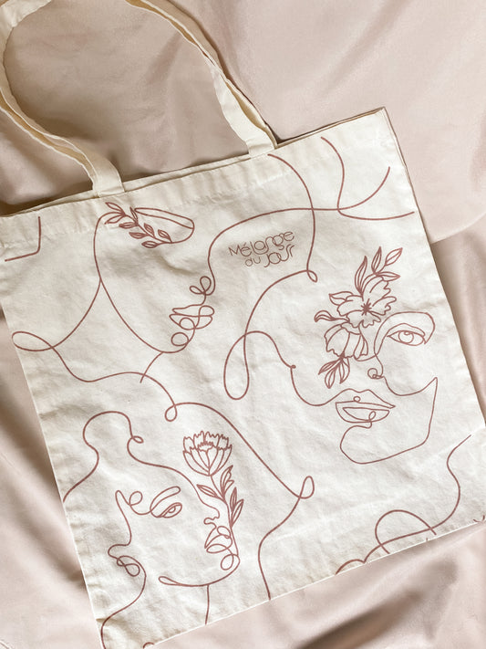 Mélange Canvas Tote